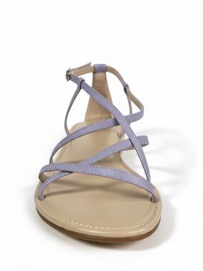 NWOB J. Jill Lavender Amelia Crisscross Leather Sandals – Size 11